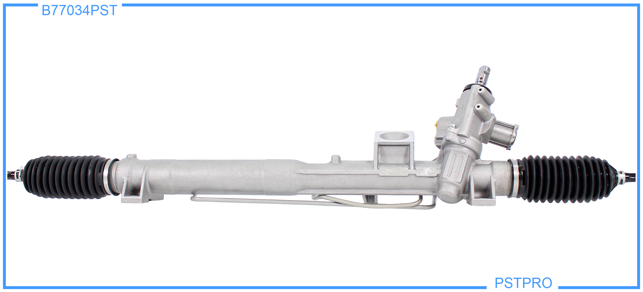 Гидравлическая рейка Volvo XC90 2002-2014 с серв, площадкой крепления подушки и трубками на резьбе