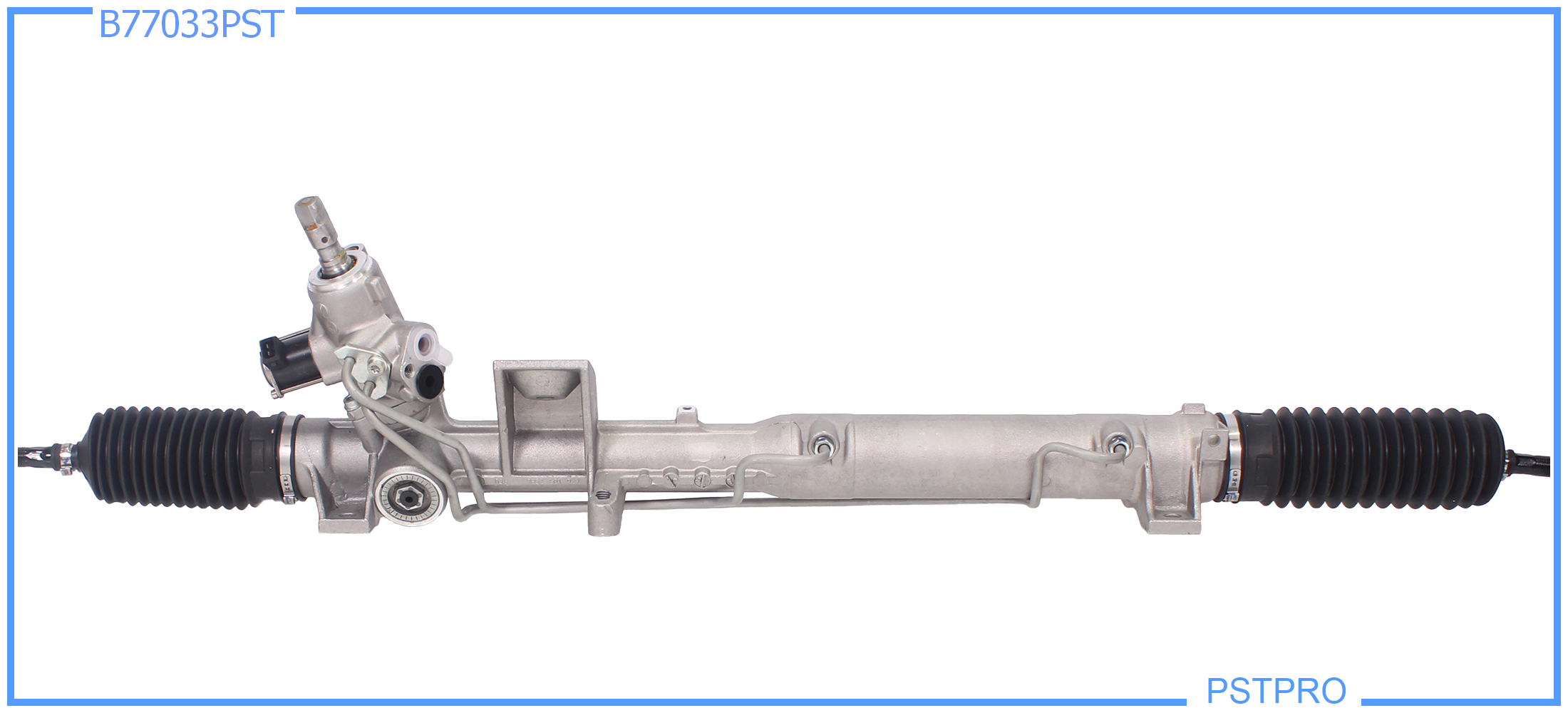 Гидравлическая рейка Volvo XC90 2002-2014 с серв, площадкой крепления подушки, трубками без резьбы