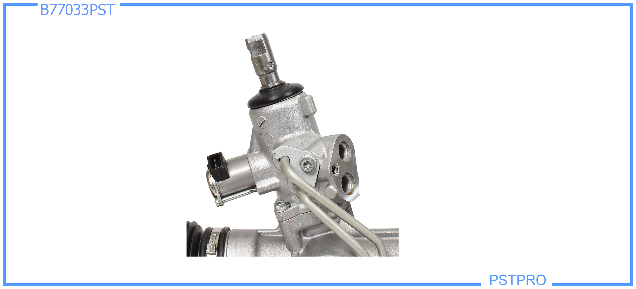 Гидравлическая рейка Volvo XC90 2002-2014 с серв, площадкой крепления подушки, трубками без резьбы