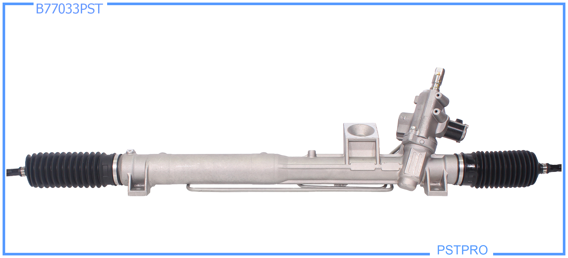 Гидравлическая рейка Volvo XC90 2002-2014 с серв, площадкой крепления подушки, трубками без резьбы