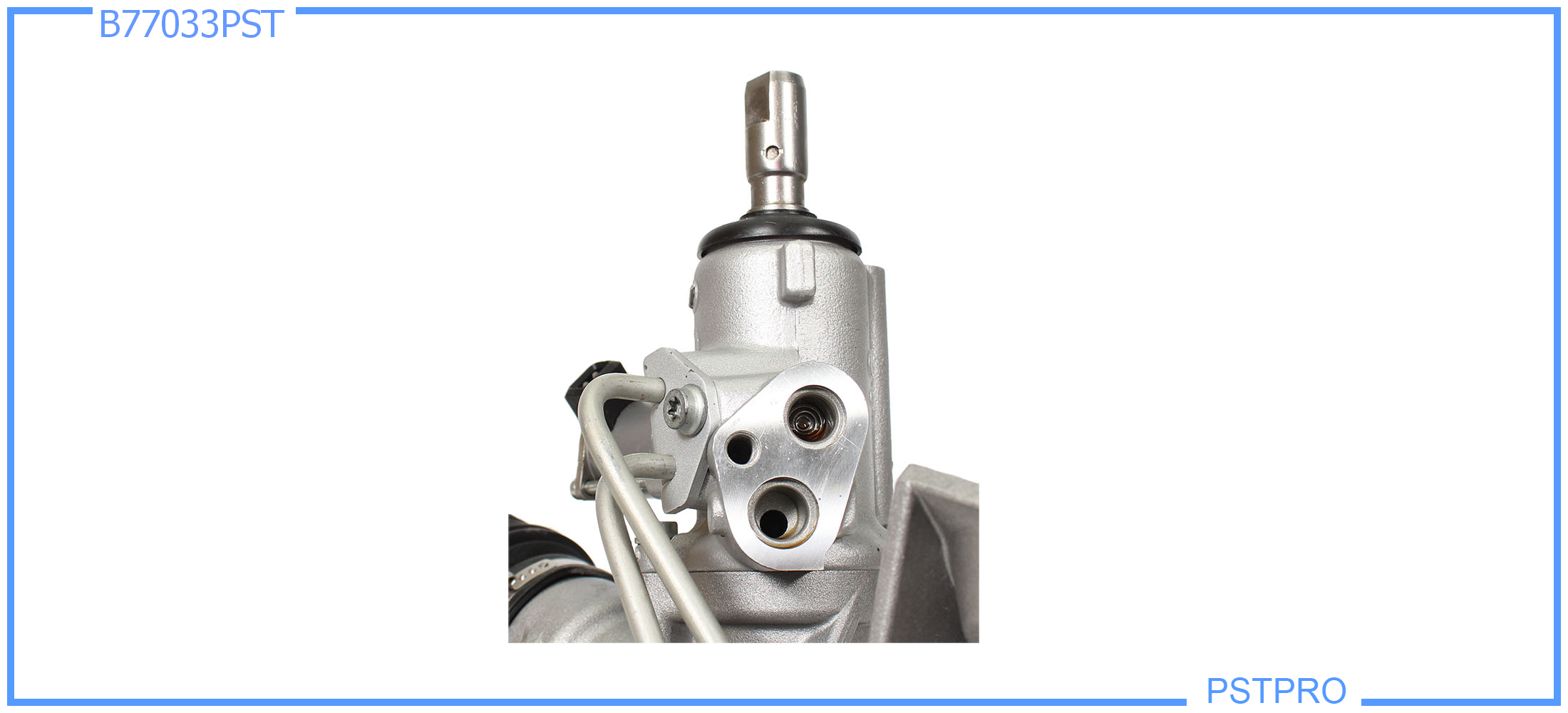 Гидравлическая рейка Volvo XC90 2002-2014 с серв, площадкой крепления подушки, трубками без резьбы