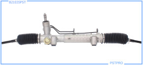 Гидравлическая рулевая рейка Fiat Doblo (119, 223) 2001- с штуцерами вход/выход М14×1,5/М12×1,5, тяга 333мм