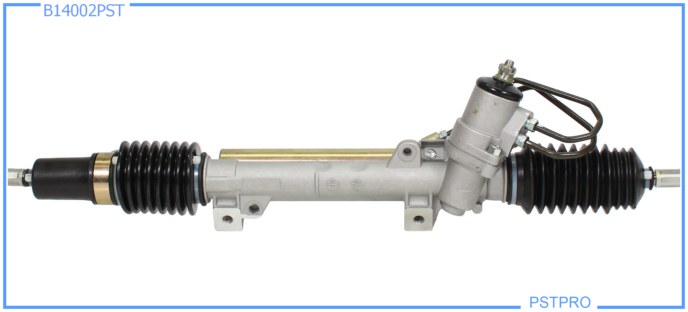 Гидравлическая рулевая рейка Citroen Berlingo 1998-2002 шлицевой шток, трубки на резьбе