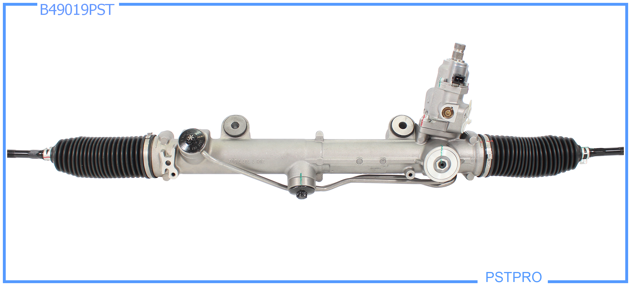 Гидравлическая рулевая рейка Mercedes C W203/S203/CL203 2000- с ВЕРТИКАЛЬНЫМ расположением серв.