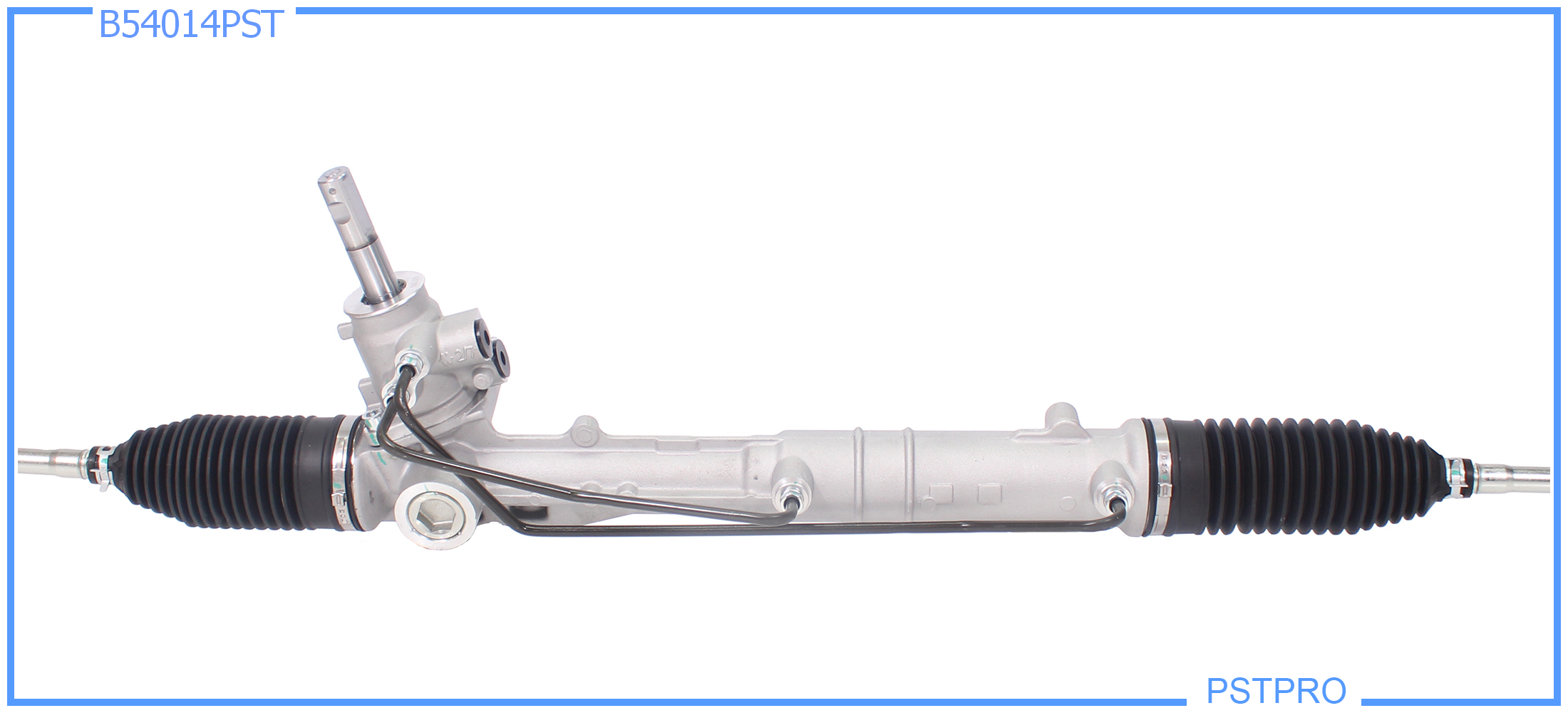 Гидравлическая рулевая рейка Citroen Berlingo (B9) 2008-, Peugeot Partner (B9) 2008- total Turns: 2,75, L-1100, трубки в перехлёст