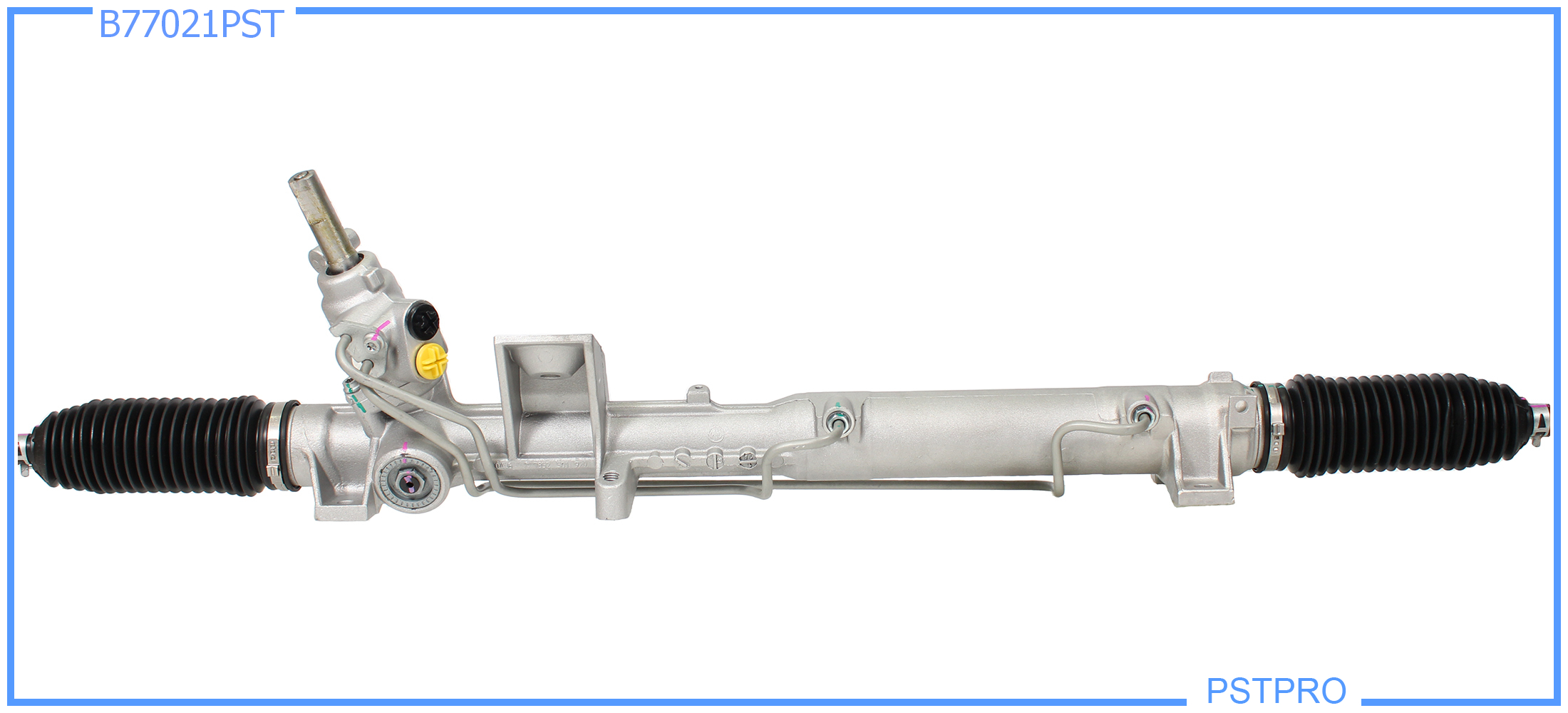 Гидравлическая рулевая рейка Volvo S80 I 1998-2006, Volvo S60 2000- ZF, без сервотроника, вход/выход на резьбе