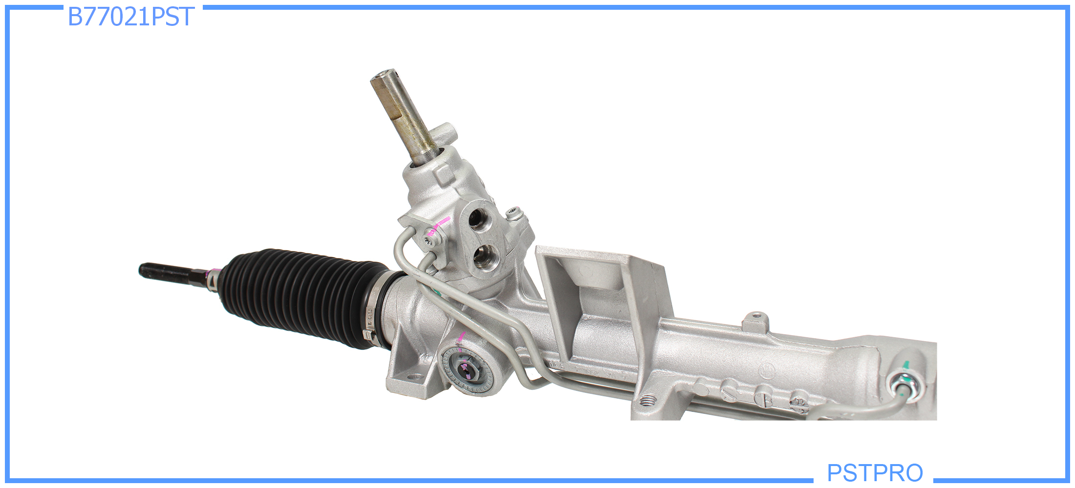 Гидравлическая рулевая рейка Volvo S80 I 1998-2006, Volvo S60 2000- ZF, без сервотроника, вход/выход на резьбе