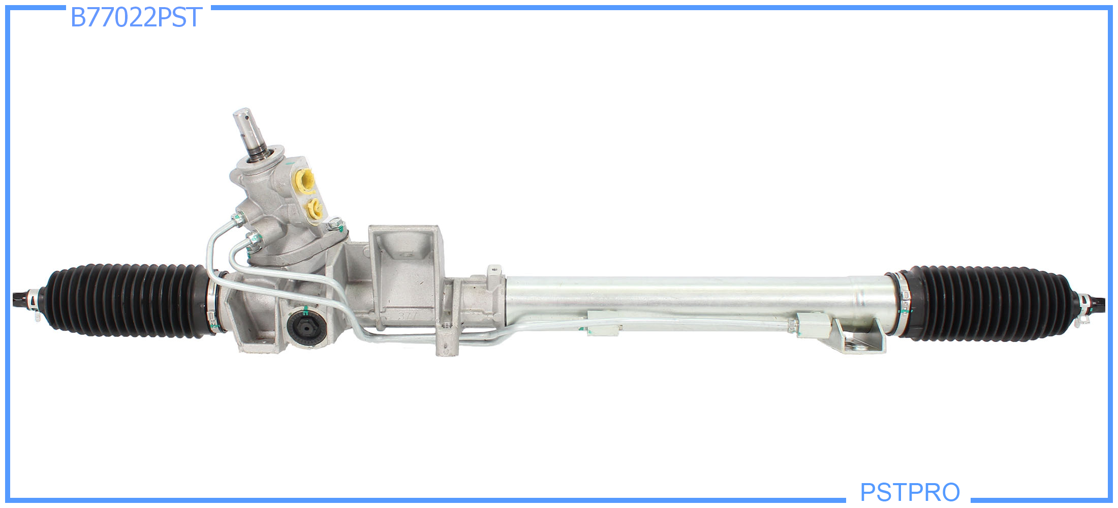 Гидравлическая рулевая рейка Volvo S80 I 11.2000-12.2003 вход/выход на резьбе, общая длина 1100мм