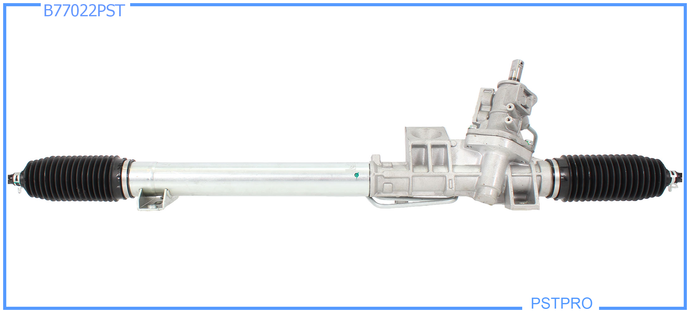 Гидравлическая рулевая рейка Volvo S80 I 11.2000-12.2003 вход/выход на резьбе, общая длина 1100мм