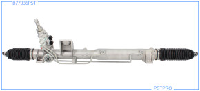 Гидравлическая рулевая рейка Volvo XC90 2002-2014 с площадкой крепления подушки, трубки без резьбы