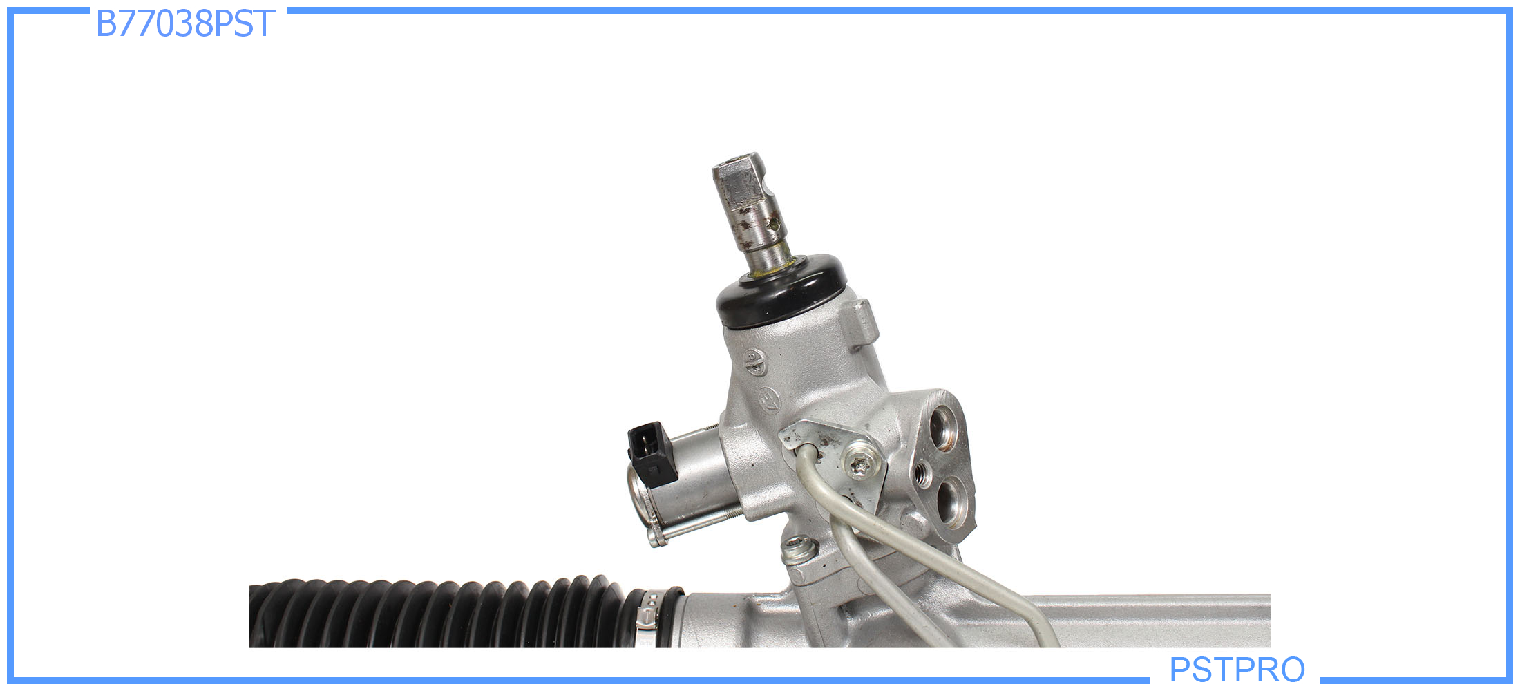 Гидравлическая рейка Volvo XC90 2002-2014 с серв, без площадки крепления подушки, трубки без резьбы