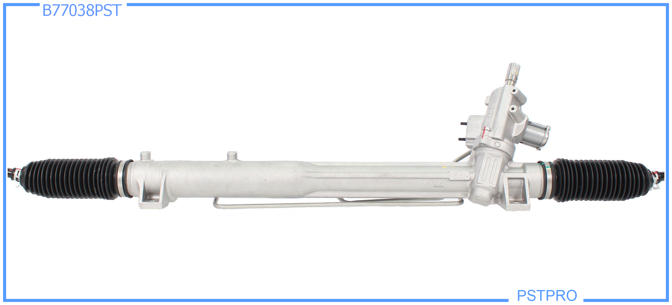 Гидравлическая рейка Volvo XC90 2002-2014 с серв, без площадки крепления подушки, трубки без резьбы