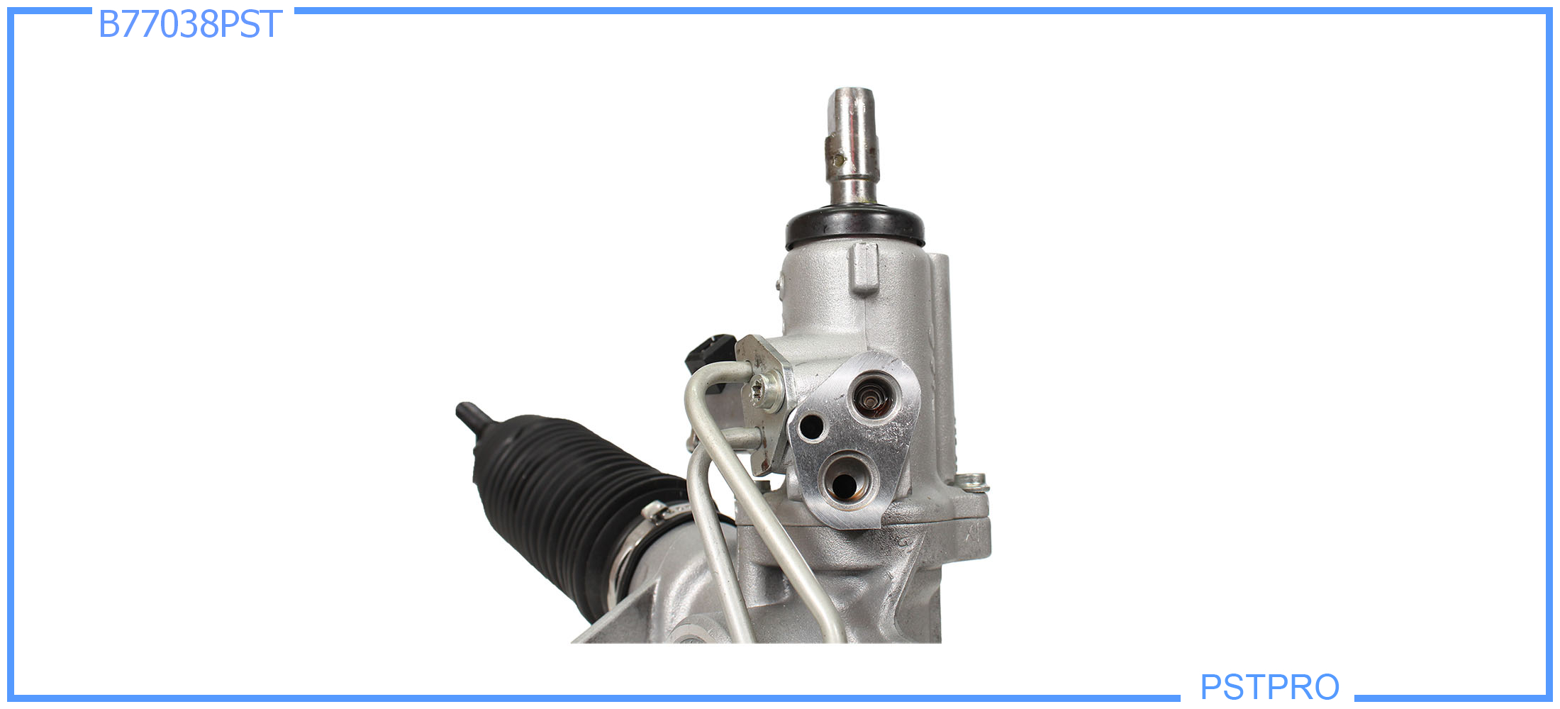 Гидравлическая рейка Volvo XC90 2002-2014 с серв, без площадки крепления подушки, трубки без резьбы