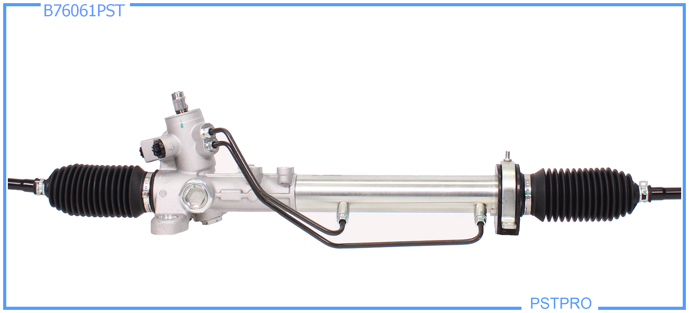 Гидравлическая рулевая рейка VW Passat B3 / B4 1988-1996 С ПЛОЩАДКОЙ, шток 36 шлица