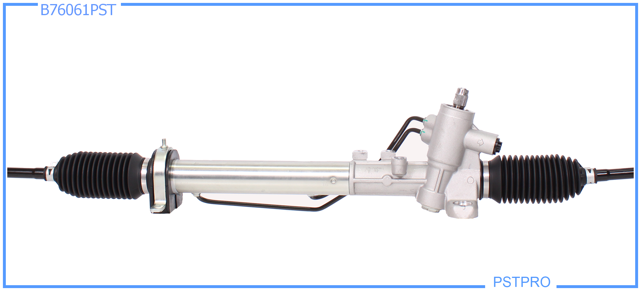 Гидравлическая рулевая рейка VW Passat B3 / B4 1988-1996 С ПЛОЩАДКОЙ, шток 36 шлица