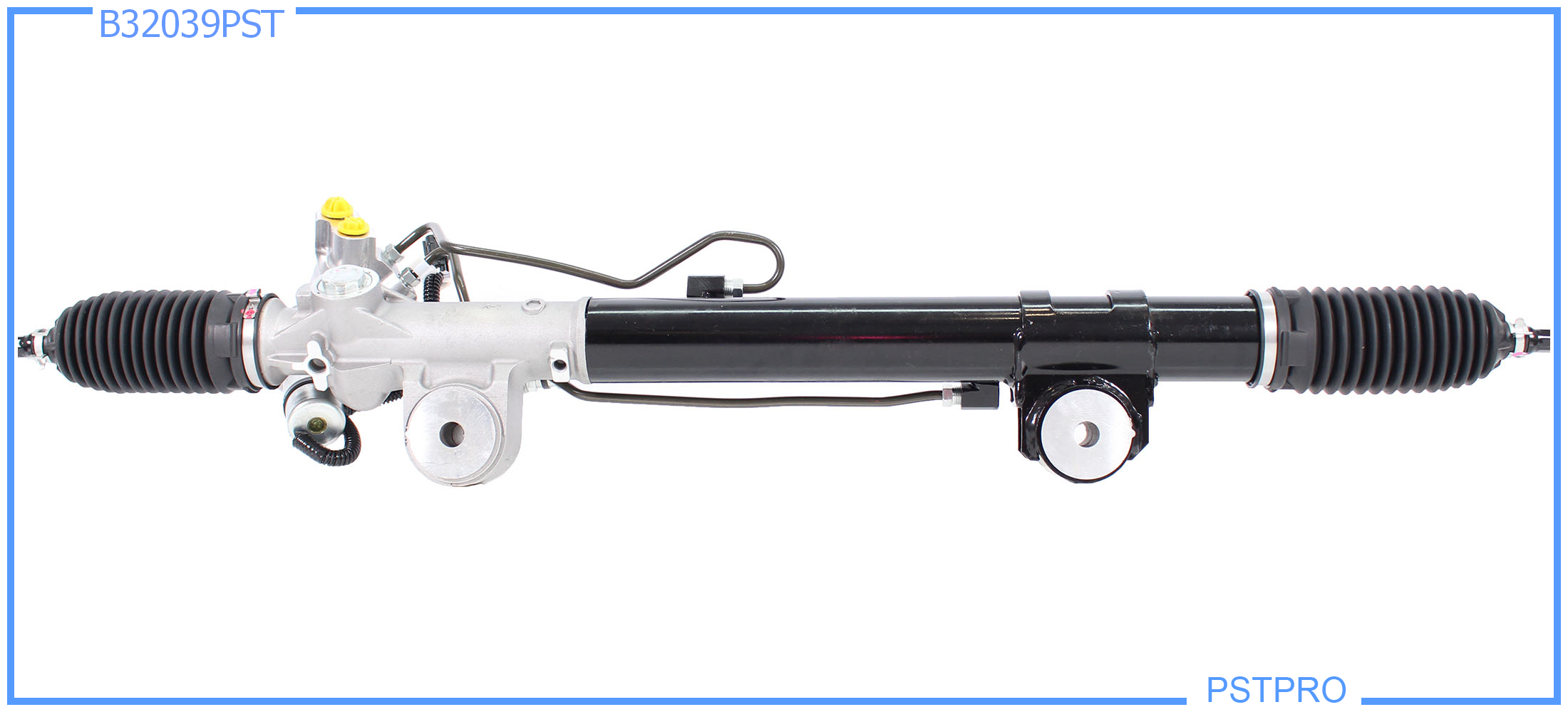 Гидравлическая рулевая рейка Infiniti Q70 2010-, Infiniti M 2010- с сервотроником(направлен вниз)