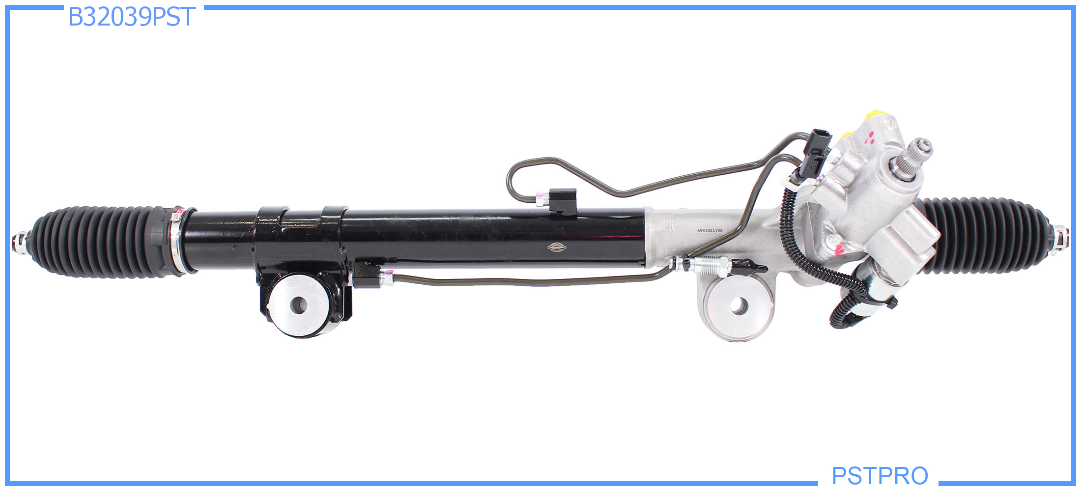 Гидравлическая рулевая рейка Infiniti Q70 2010-, Infiniti M 2010- с сервотроником(направлен вниз)