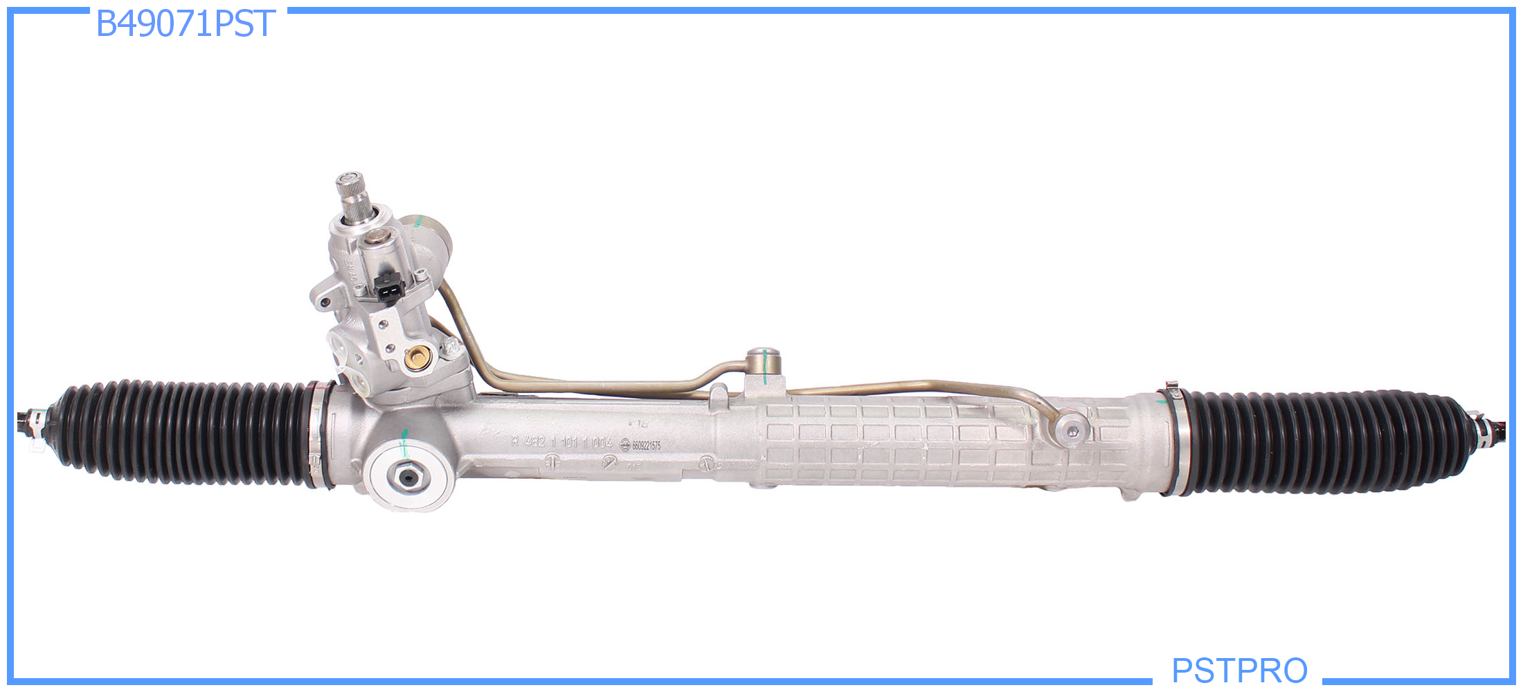 Гидравлическая рулевая рейка Mercedes E W211 / S211 2002-2009 4WD, с вертикально расположенным серв.