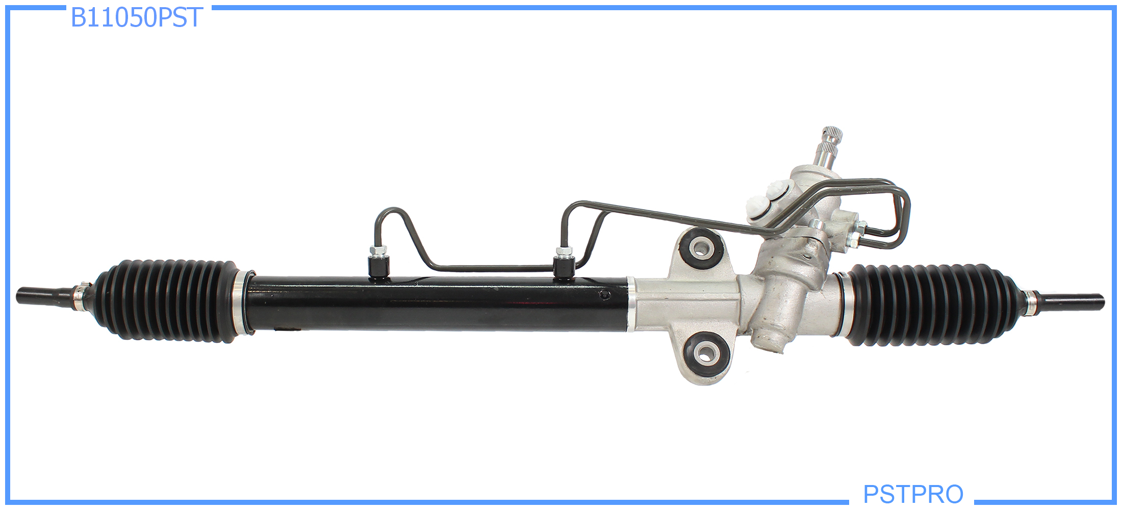 Гидравлическая рулевая рейка Chery Kimo (A1_) 2008- вход/выход М14×1,5 мм / М16×1,5 мм