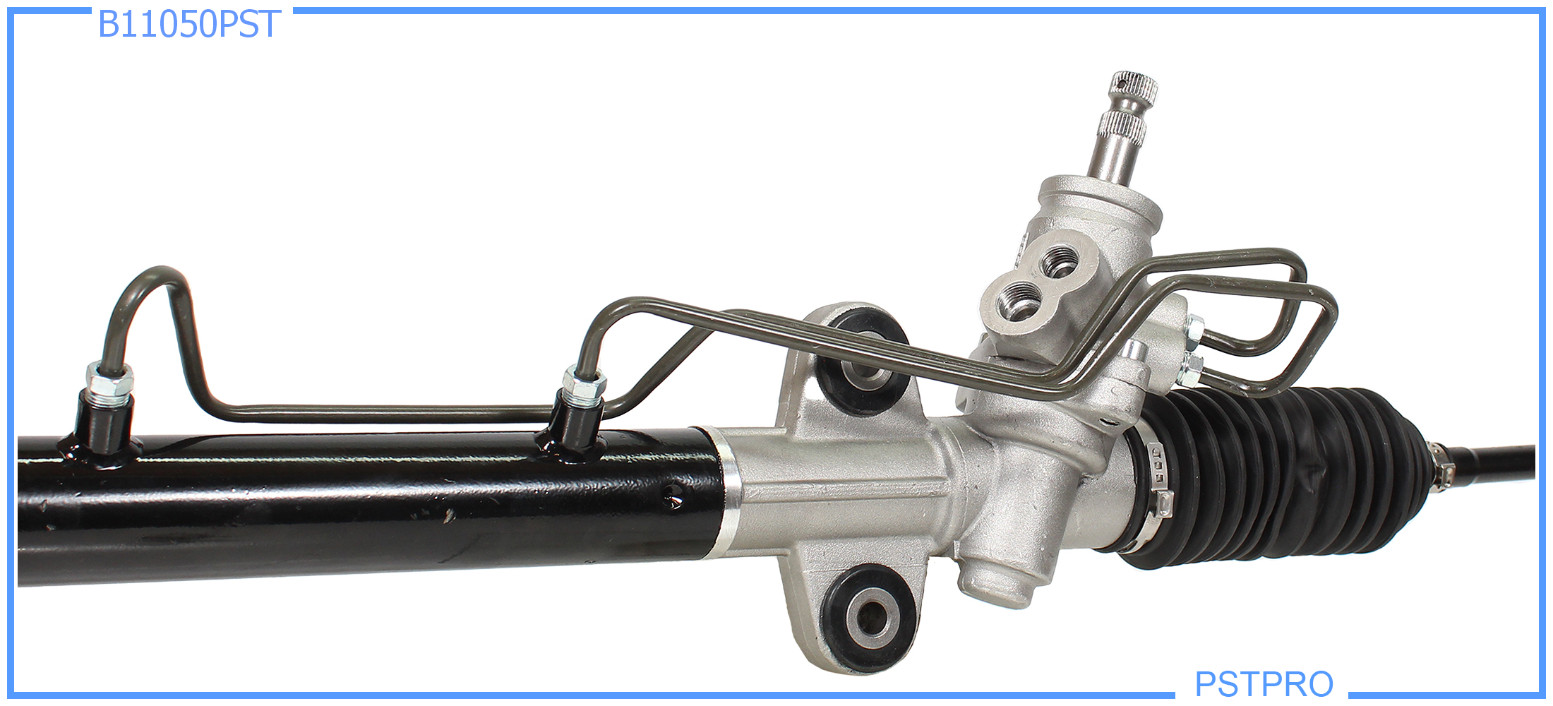 Гидравлическая рулевая рейка Chery Kimo (A1_) 2008- вход/выход М14×1,5 мм / М16×1,5 мм