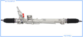 Гидравлическая рулевая рейка Volvo XC90 2002-2014 с площадкой крепления подушки, трубки на резьбе