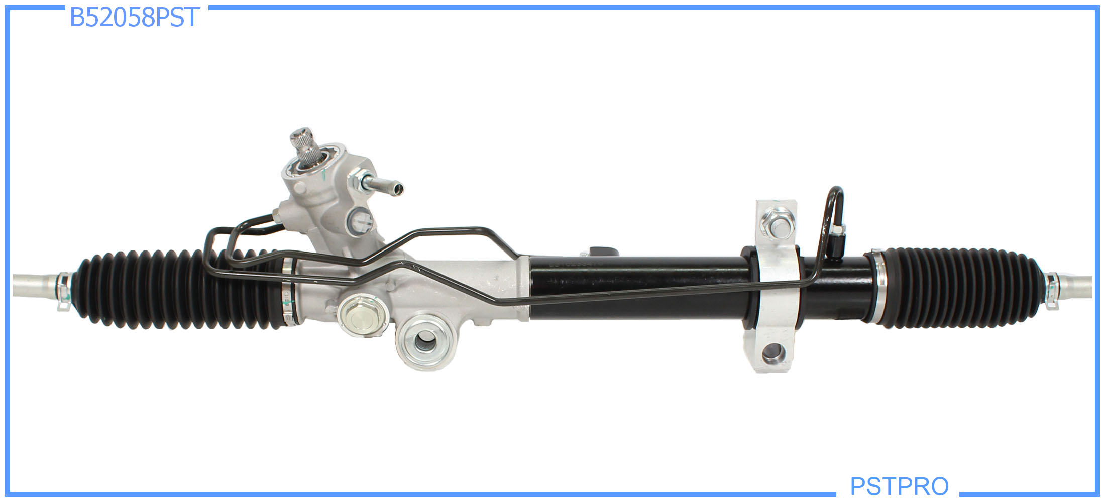 Гидравлическая рулевая рейка Nissan Murano 09.2002-09.2004 4WD, резьба тяг под наконечники M16×1,5мм