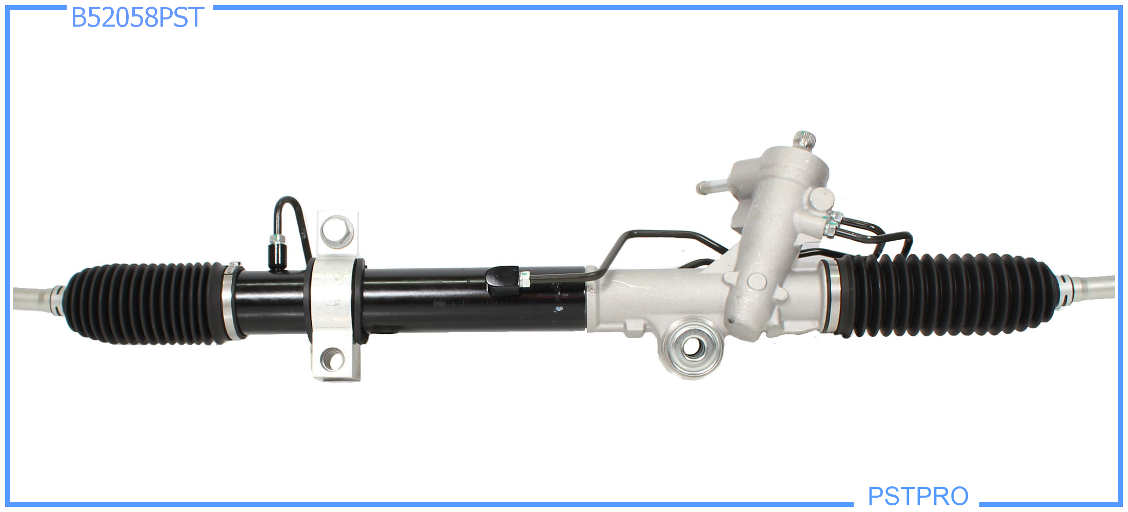 Гидравлическая рулевая рейка Nissan Murano 09.2002-09.2004 4WD, резьба тяг под наконечники M16×1,5мм