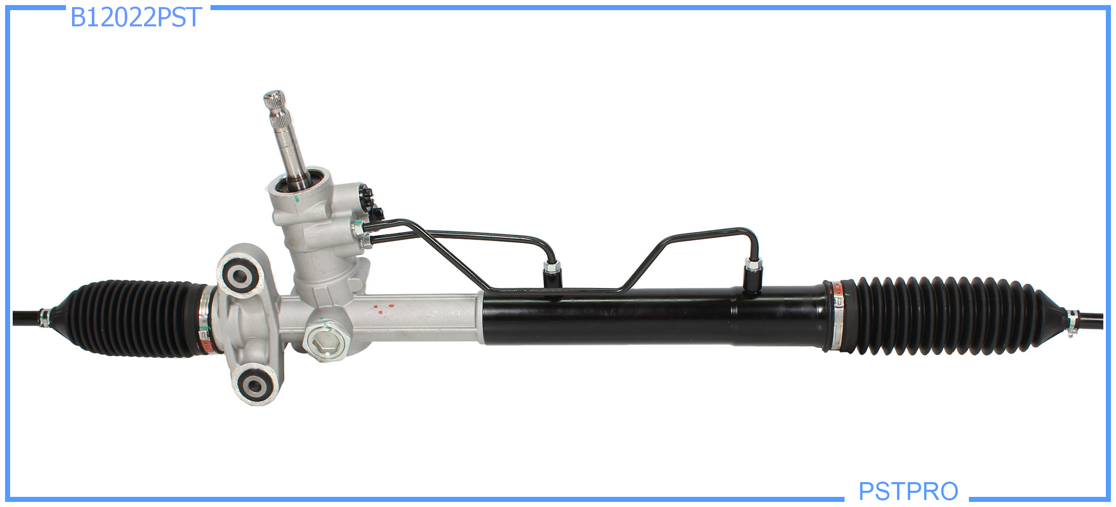 Гидравлическая рулевая рейка Chevrolet Matiz (M200, M250) 2005-, Daewoo Matiz (KLYA) 2003- с 2-мя точками крепления