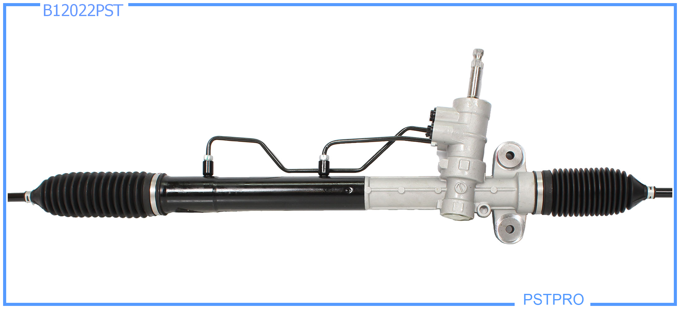 Гидравлическая рулевая рейка Chevrolet Matiz (M200, M250) 2005-, Daewoo Matiz (KLYA) 2003- с 2-мя точками крепления