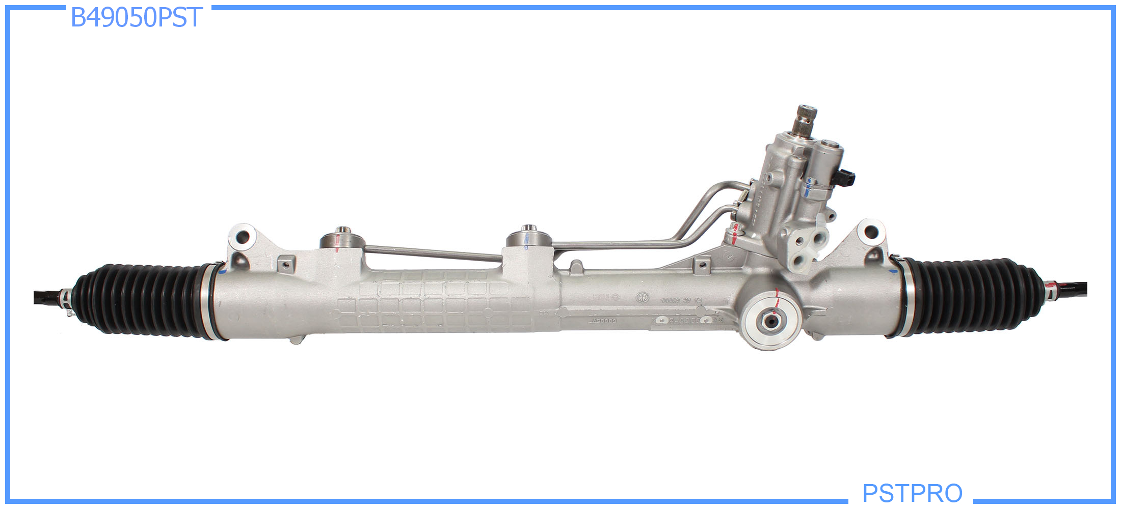 Гидравлическая рулевая рейка Mercedes S W221 / Coupe C216 2005- с ВЕРТИКАЛЬНЫМ расположением датчика