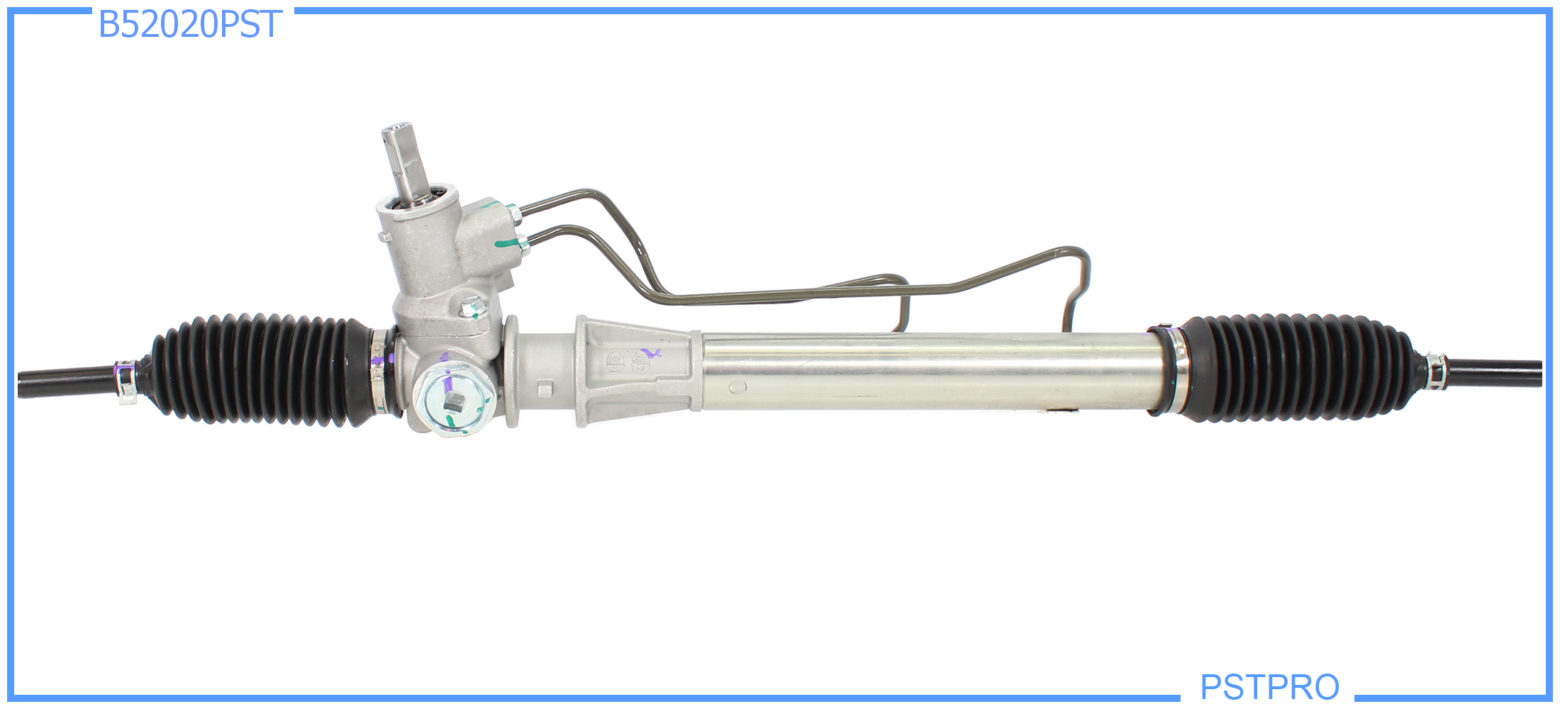Гидравлическая рулевая рейка Renault Clio II / Symbol 1998-2008 SMI, креплением под хомут L-35 мм