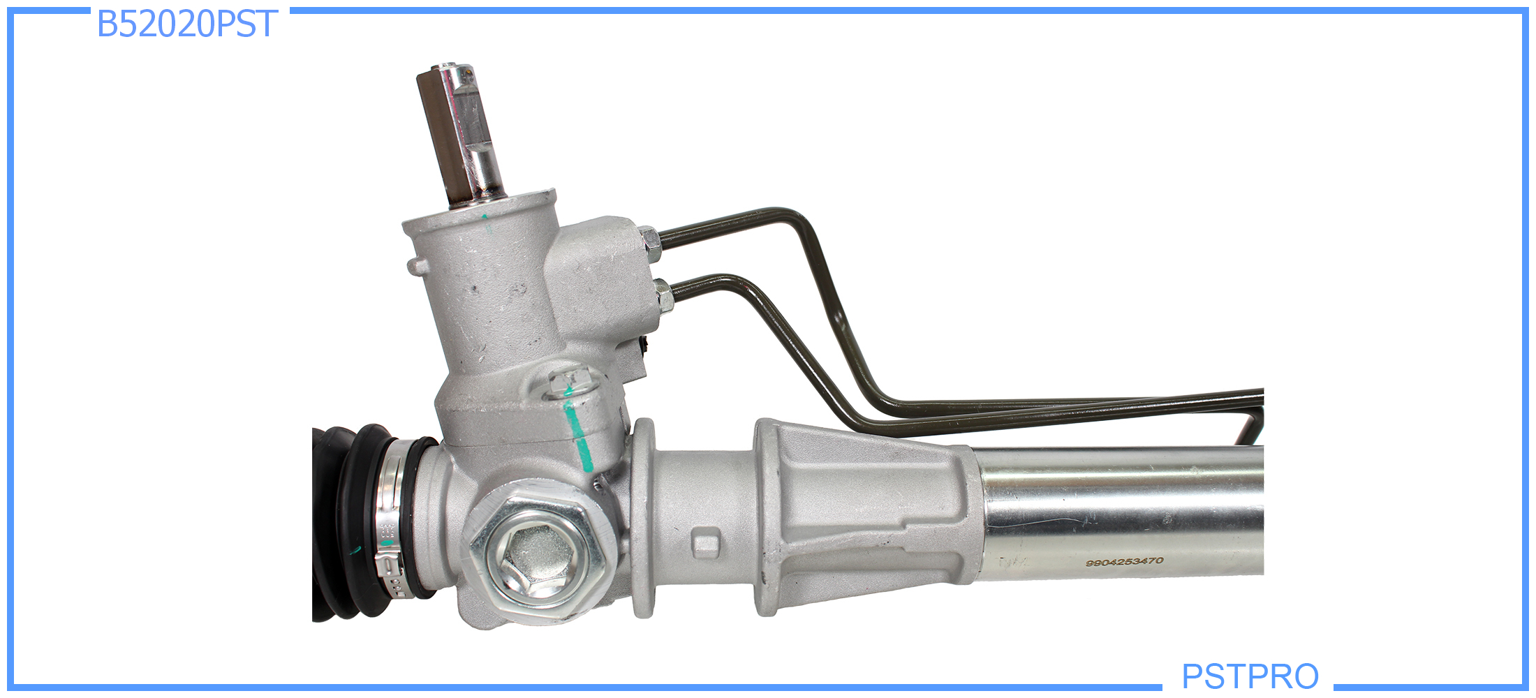 Гидравлическая рулевая рейка Renault Clio II / Symbol 1998-2008 SMI, креплением под хомут L-35 мм