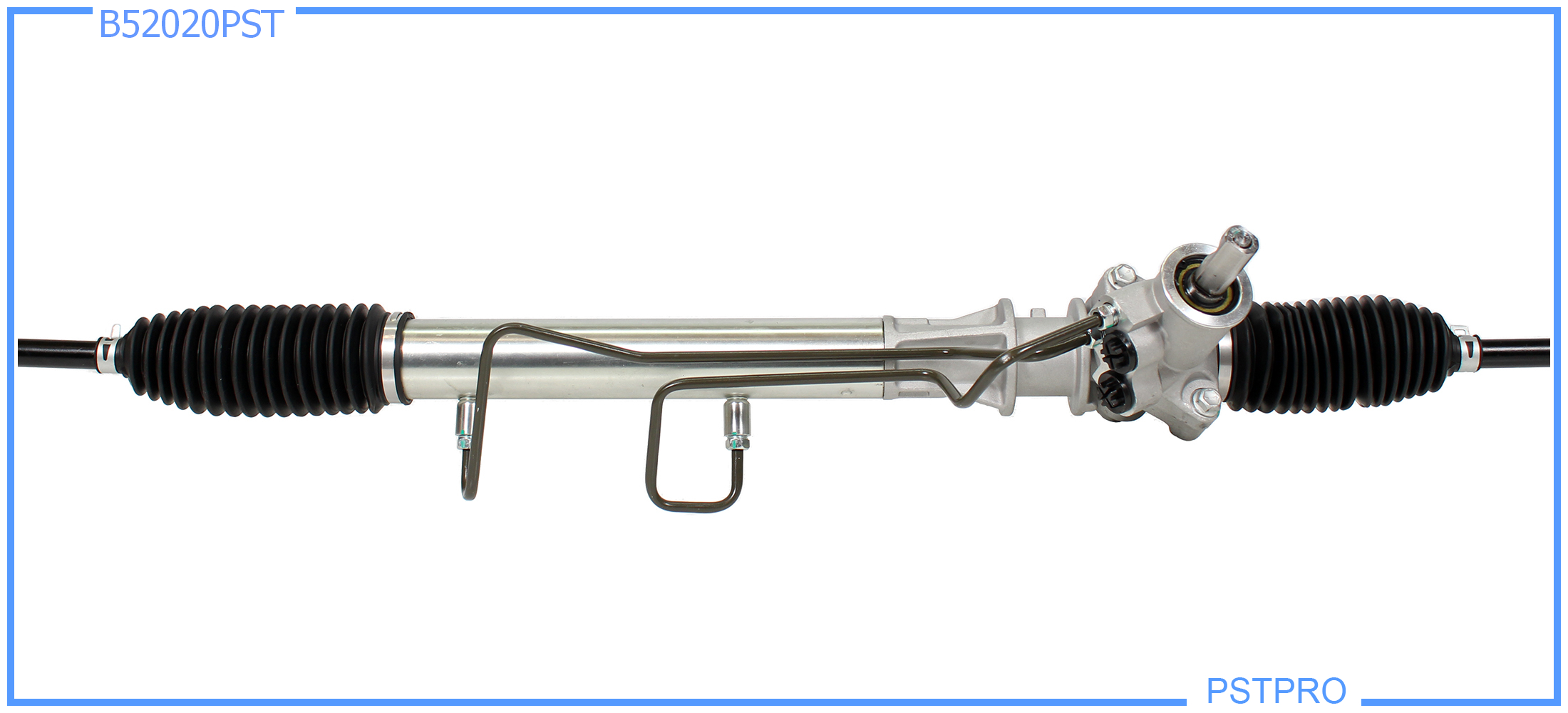 Гидравлическая рулевая рейка Renault Clio II / Symbol 1998-2008 SMI, креплением под хомут L-35 мм