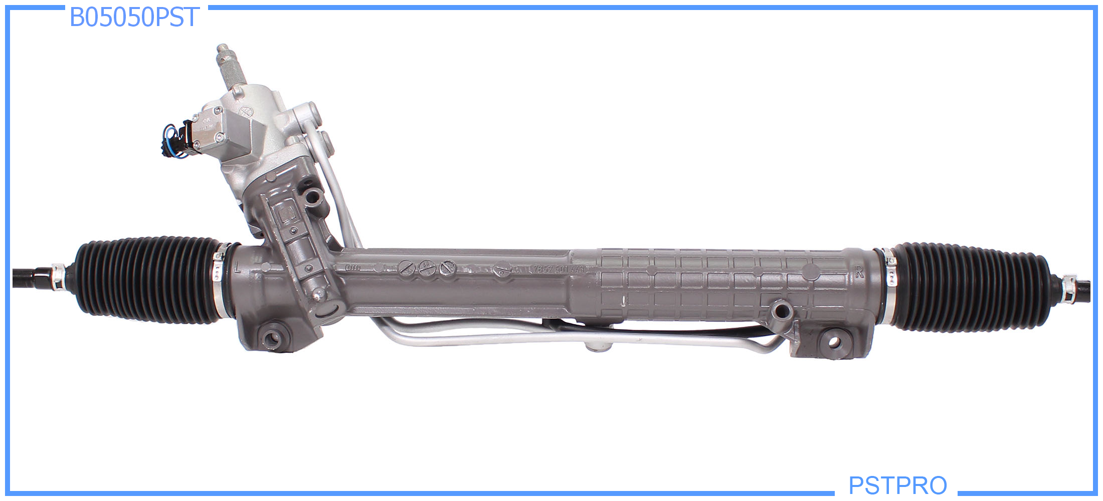 Гидравлическая рулевая рейка BMW 5 E39 (с сервотроник-приводом, квадратный датчик)