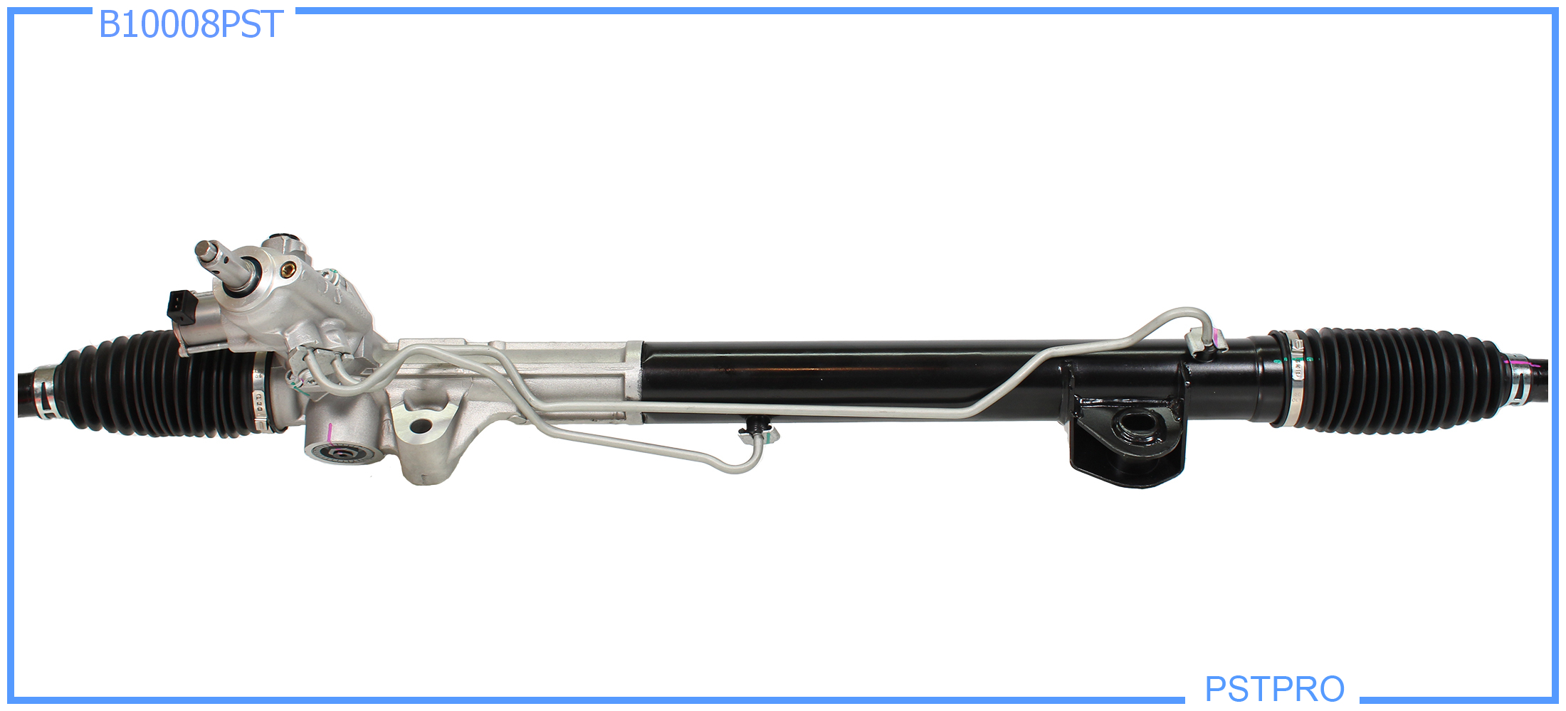 Гидравлическая рулевая рейка Cadillac STS 2005- с 2-мя точками крепления КРУГЛОЙ + ОВАЛЬНОЙ формы