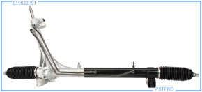 Гидравлическая рулевая рейка Dodge RAM Promaster 2013-, Fiat Ducato 2015- НЕРАЗЪЁМНЫЙ хомут, с шлицевым штоком 22 шлица