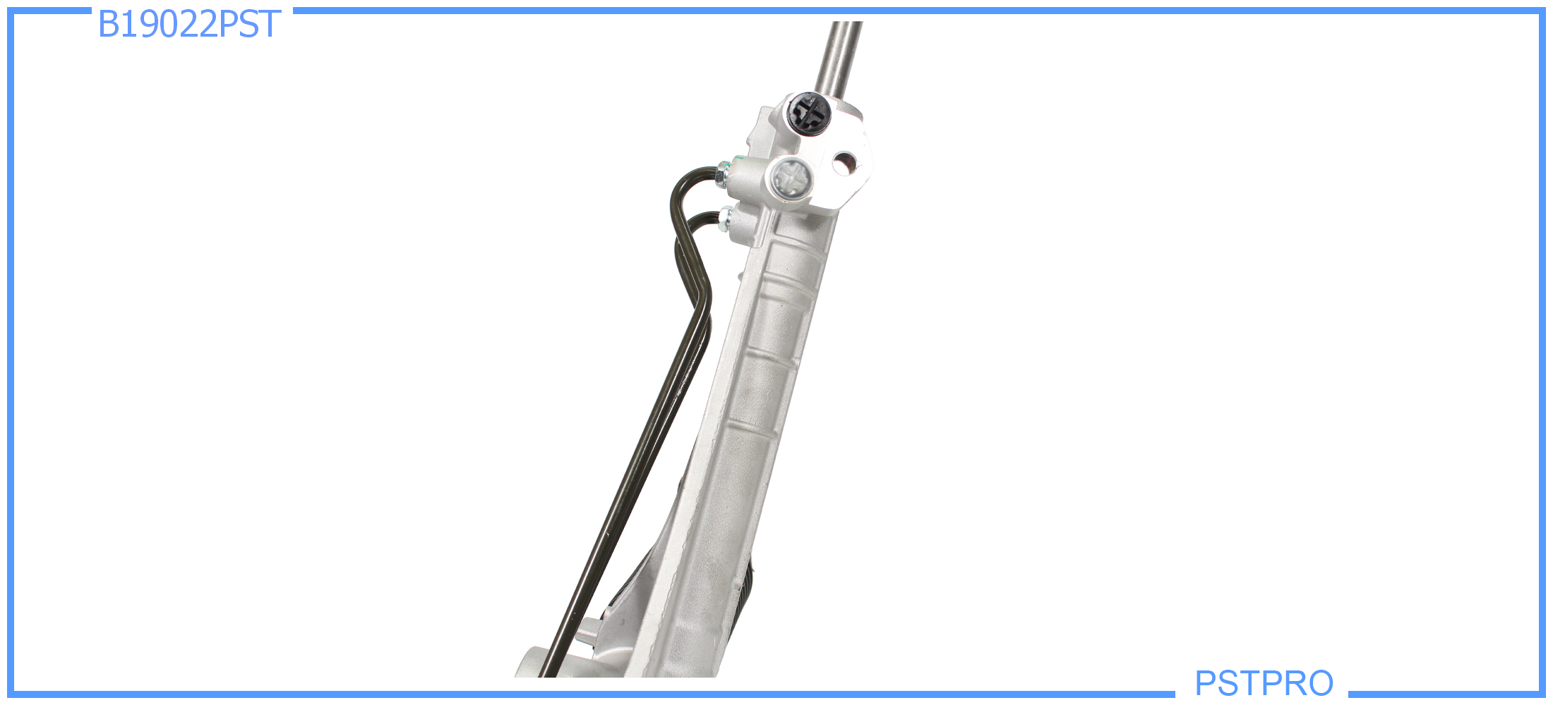 Гидравлическая рулевая рейка Dodge RAM Promaster 2013-, Fiat Ducato 2015- НЕРАЗЪЁМНЫЙ хомут, с шлицевым штоком 22 шлица