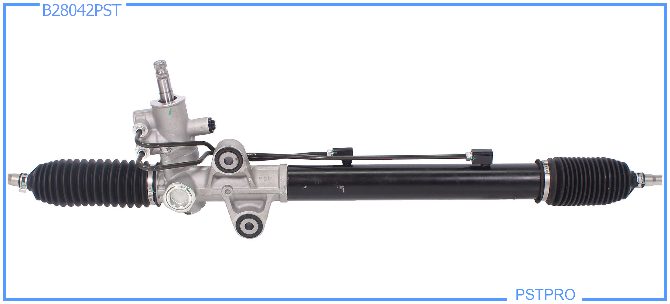 Гидравлическая рулевая рейка Honda Pilot 2008-2015, Acura MDX 2006- вход M16 / выход M16