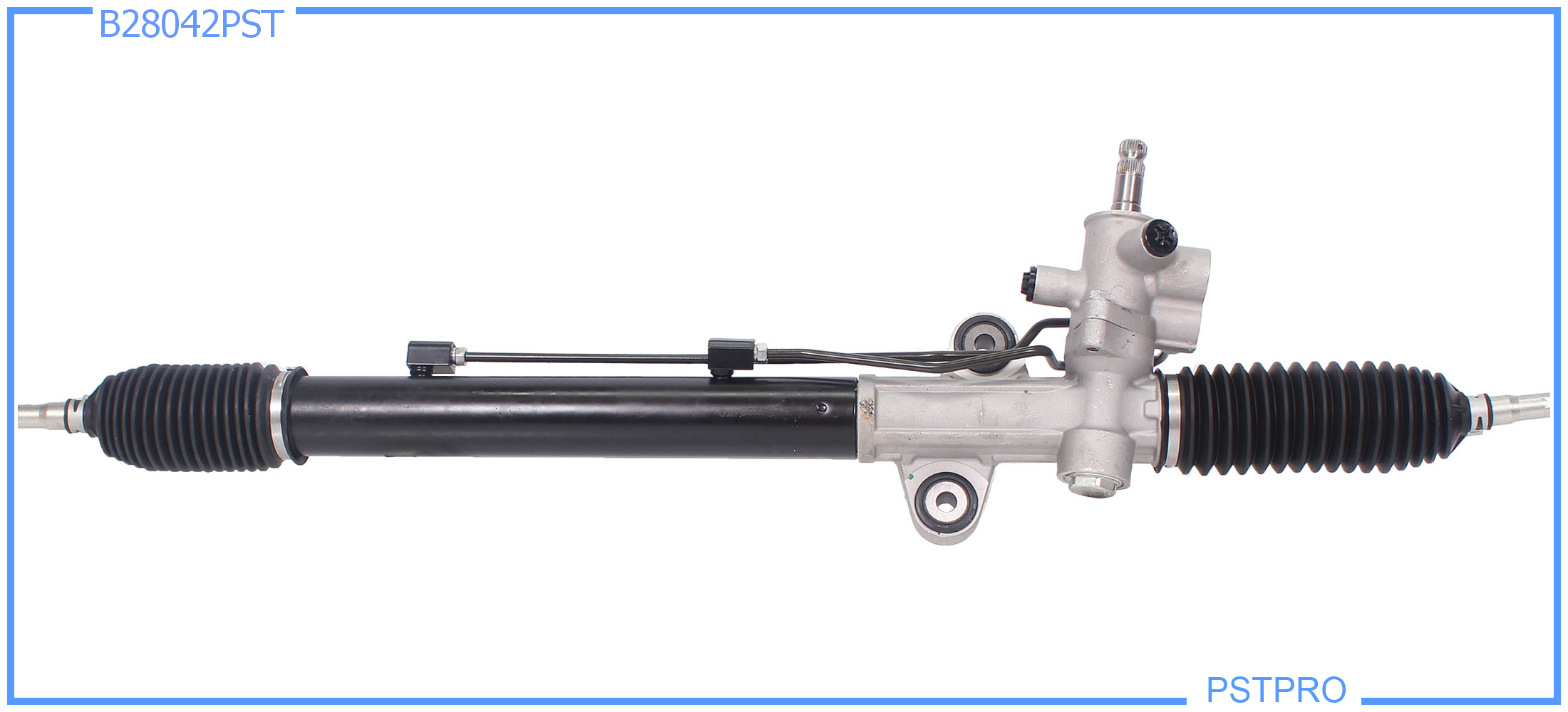 Гидравлическая рулевая рейка Honda Pilot 2008-2015, Acura MDX 2006- вход M16 / выход M16