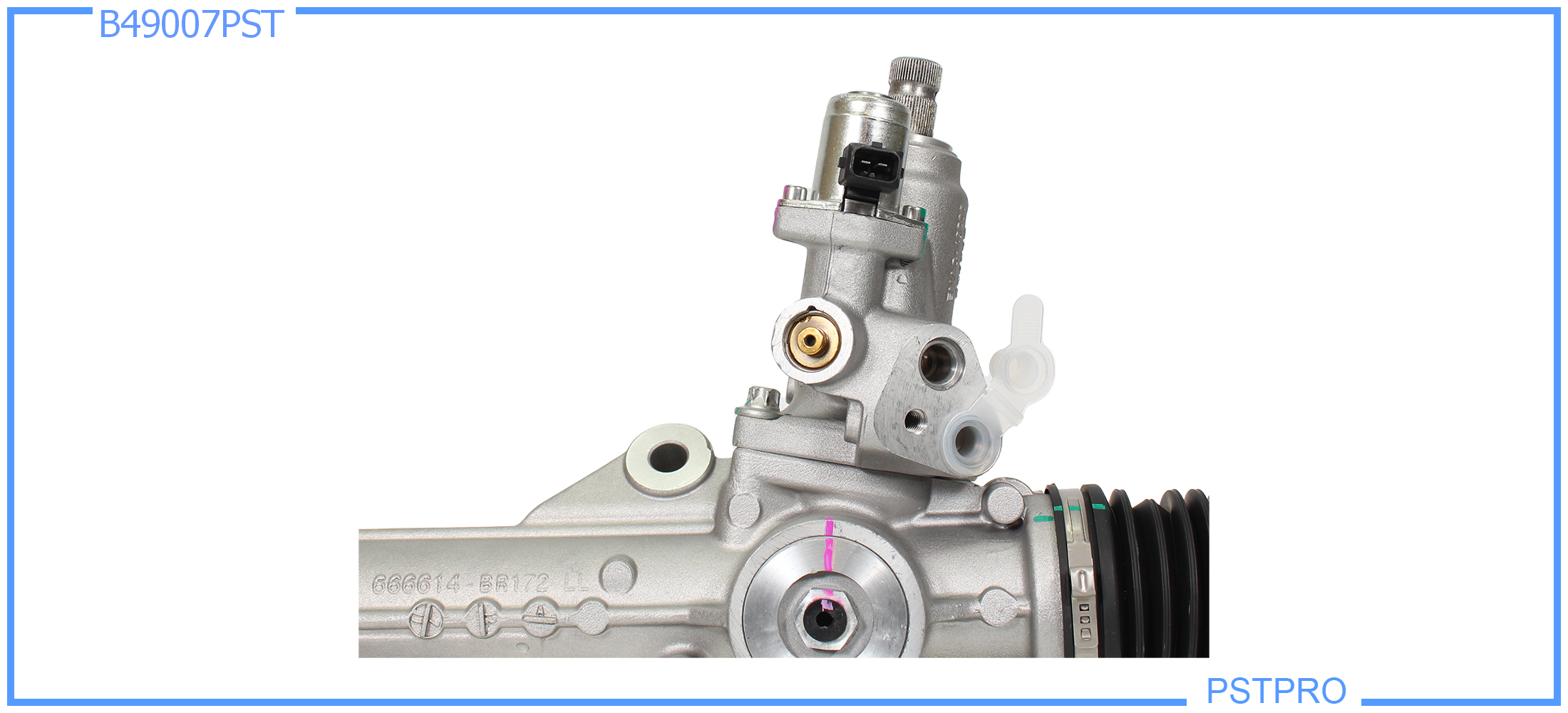 Гидравлическая рулевая рейка Mercedes SLK R172 2010- (с сервотроником)