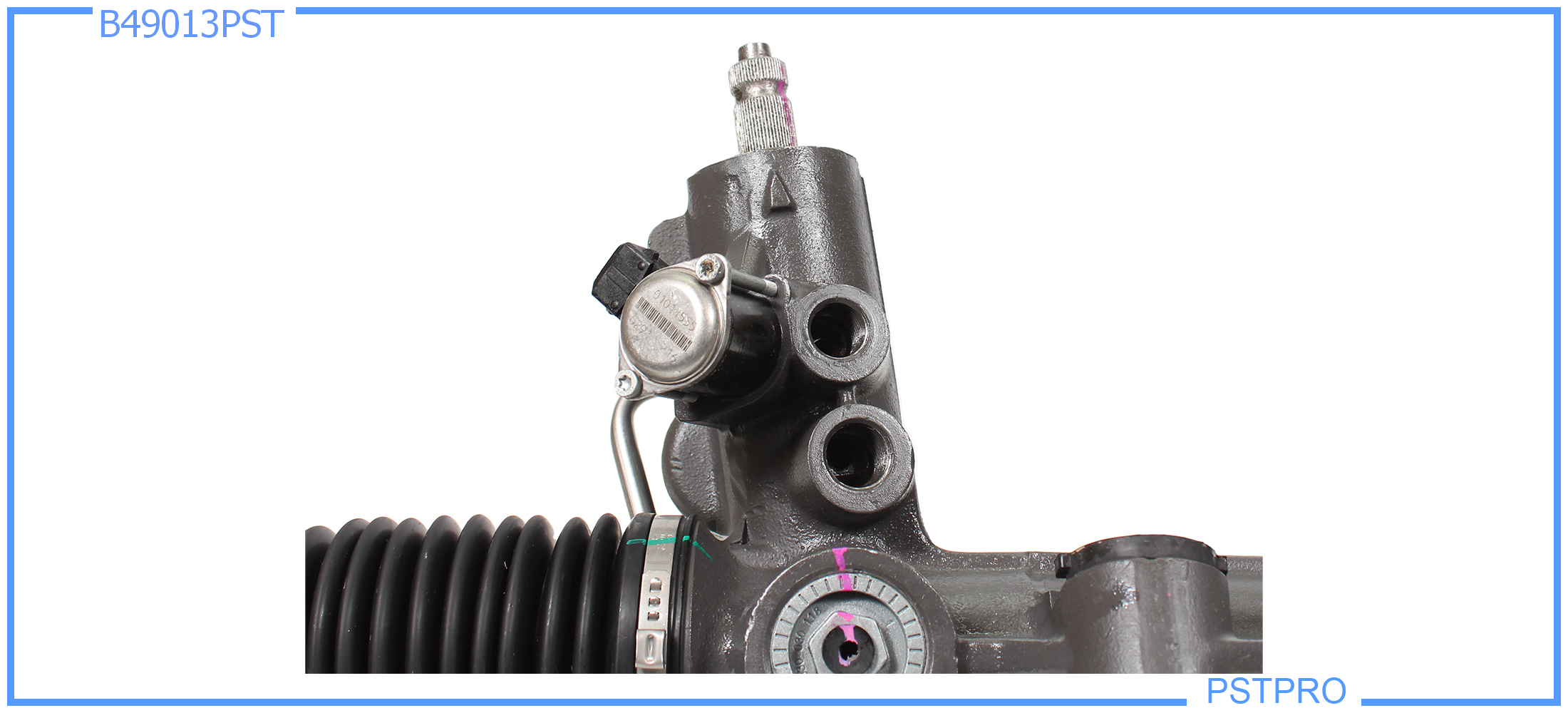 Гидравлическая рулевая рейка Mercedes M W163 2002-2006 с сервотроником