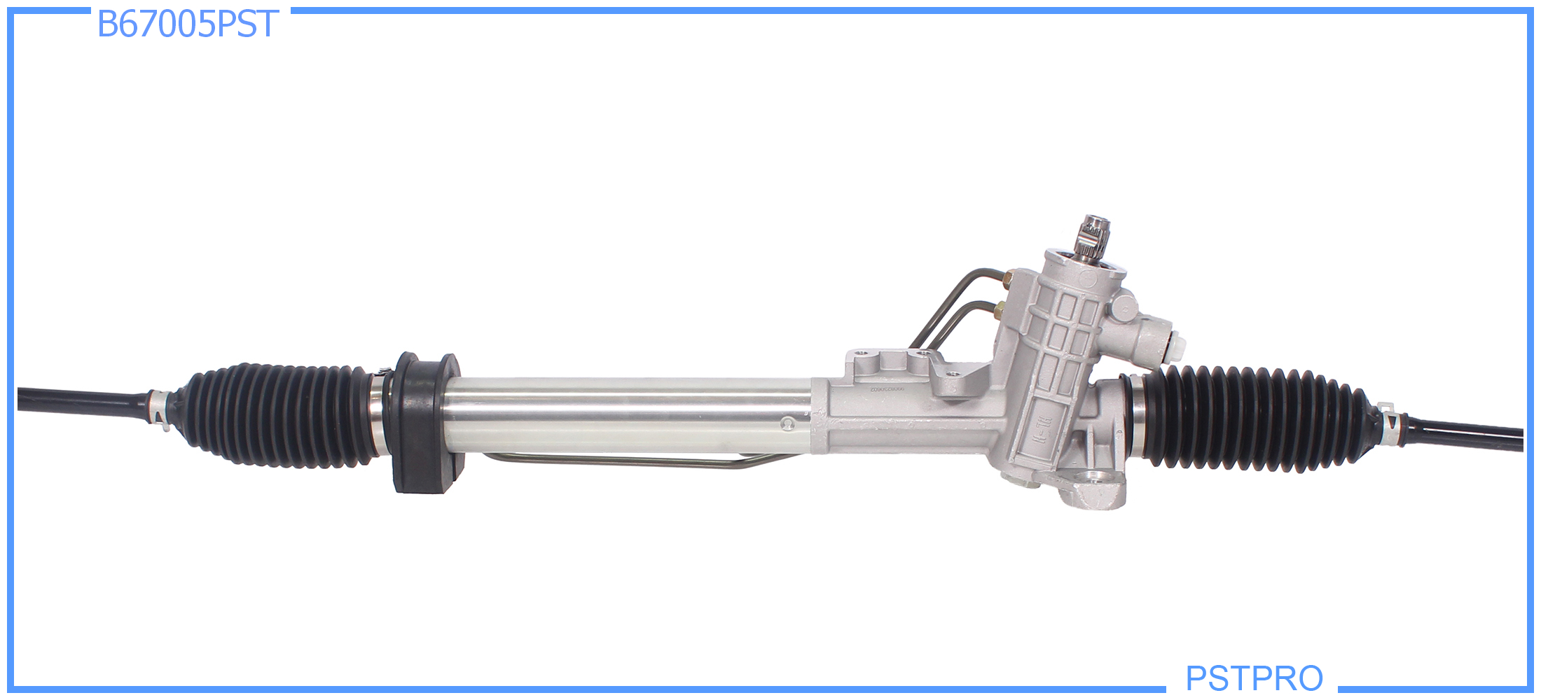 Гидравлическая рулевая рейка VW Polo 1994-2001, VW Golf III 1991-1999 С ПЛОЩАДКОЙ, шток 22 зубца