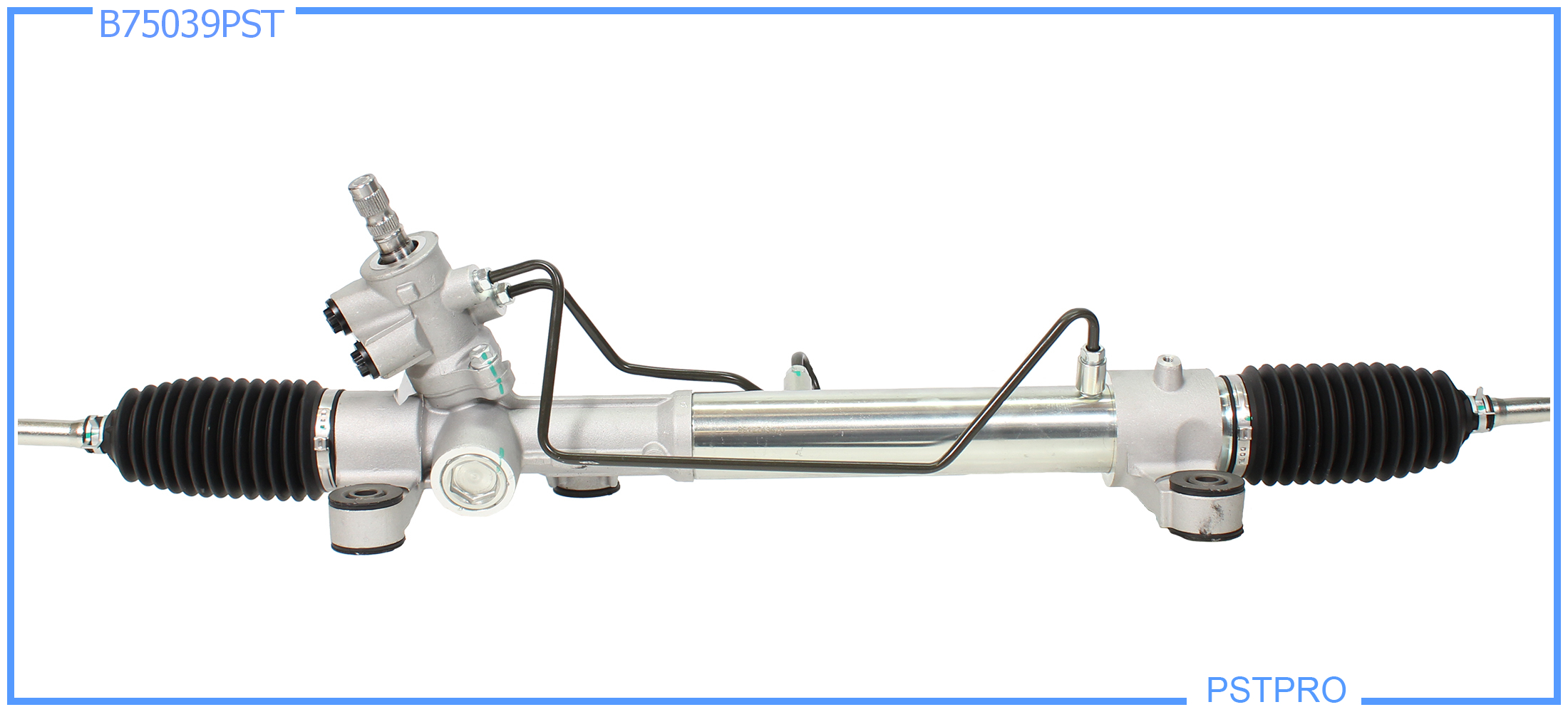 Гидравлическая рулевая рейка Toyota Picnic 2001-2005 крепления в сайлентблоке КРУГЛОЙ формы