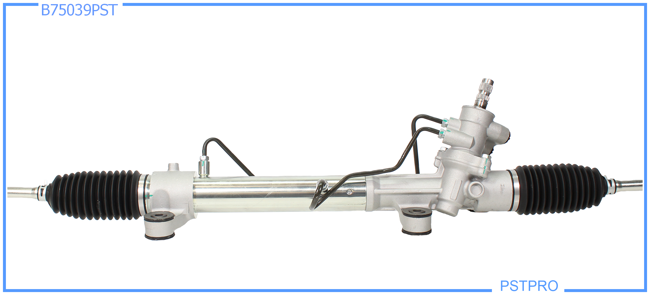 Гидравлическая рулевая рейка Toyota Picnic 2001-2005 крепления в сайлентблоке КРУГЛОЙ формы