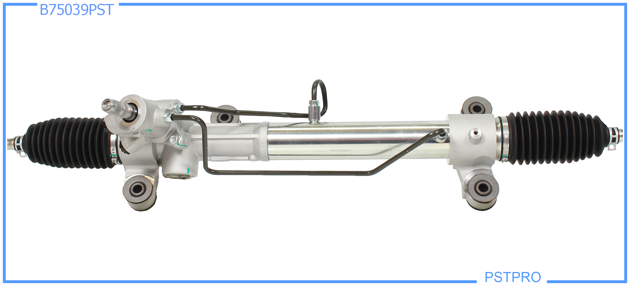 Гидравлическая рулевая рейка Toyota Picnic 2001-2005 крепления в сайлентблоке КРУГЛОЙ формы