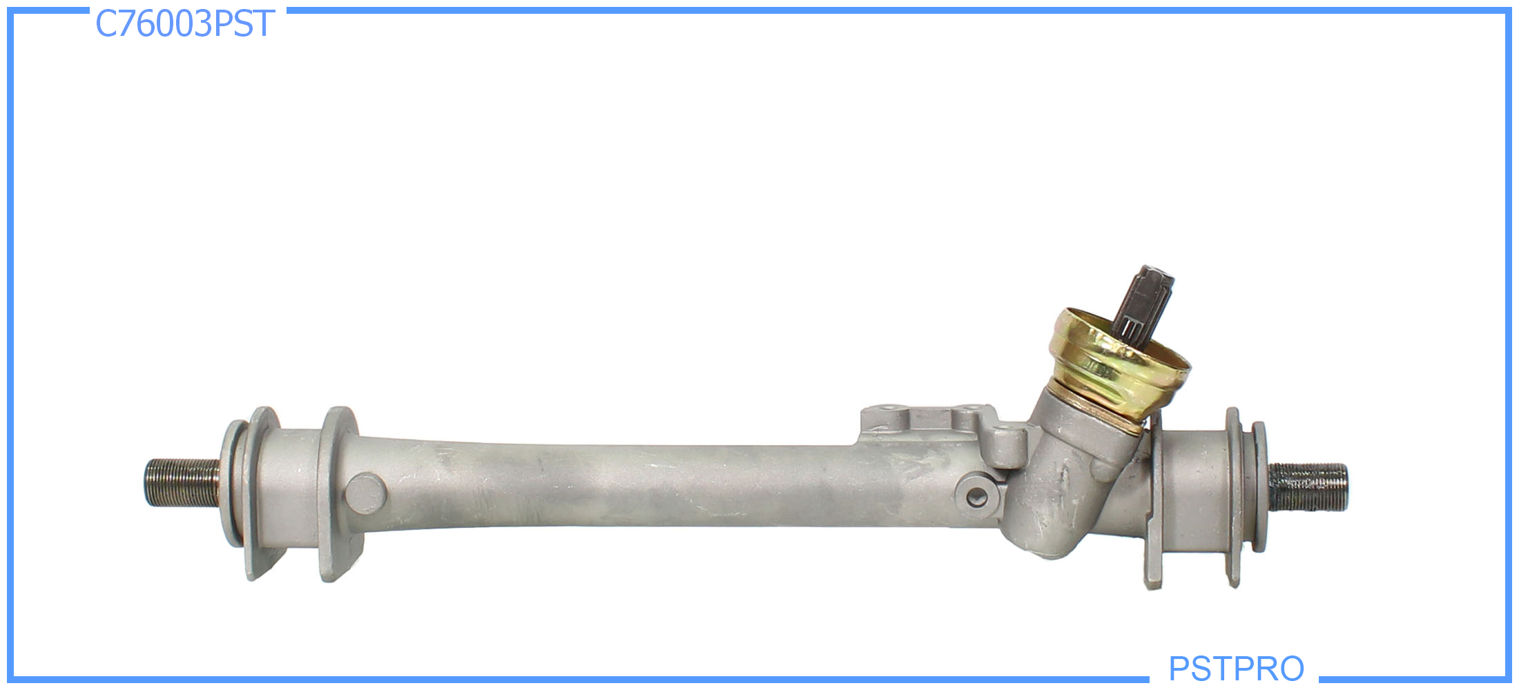 Механическая рулевая рейка VW Golf II 1983-1992, VW Passat B3 1988-1994 с шлицевым штоком, 18 ШЛИЦОВ