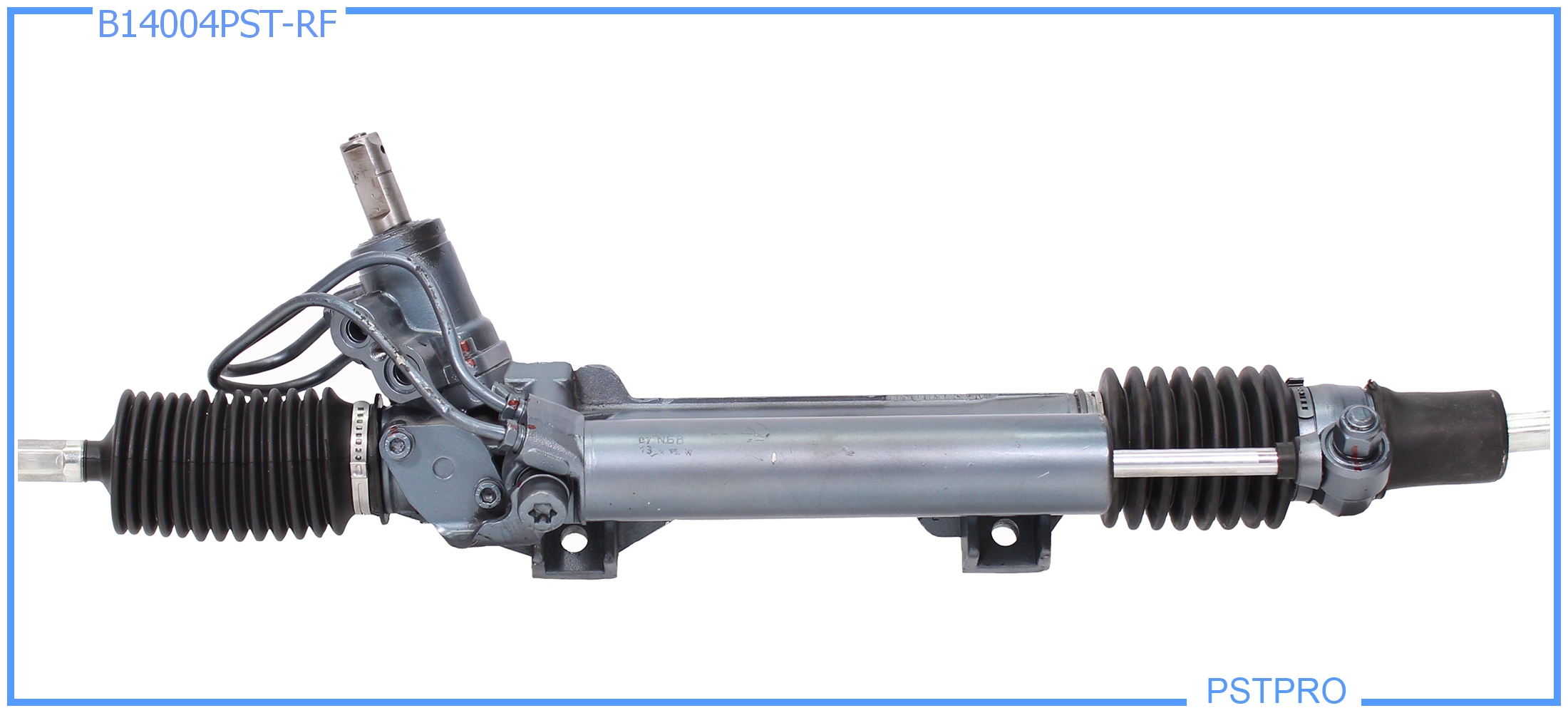 Гидравлическая рулевая рейка Citroen Berlingo 2002-2008 с квадратным штоком, трубки без резьбы TRW