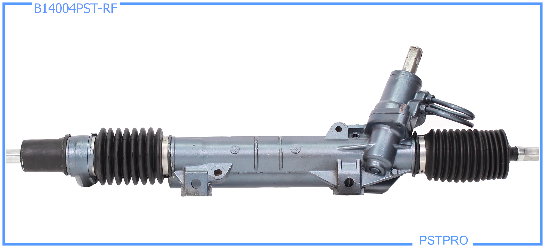 Гидравлическая рулевая рейка Citroen Berlingo 2002-2008 с квадратным штоком, трубки без резьбы TRW