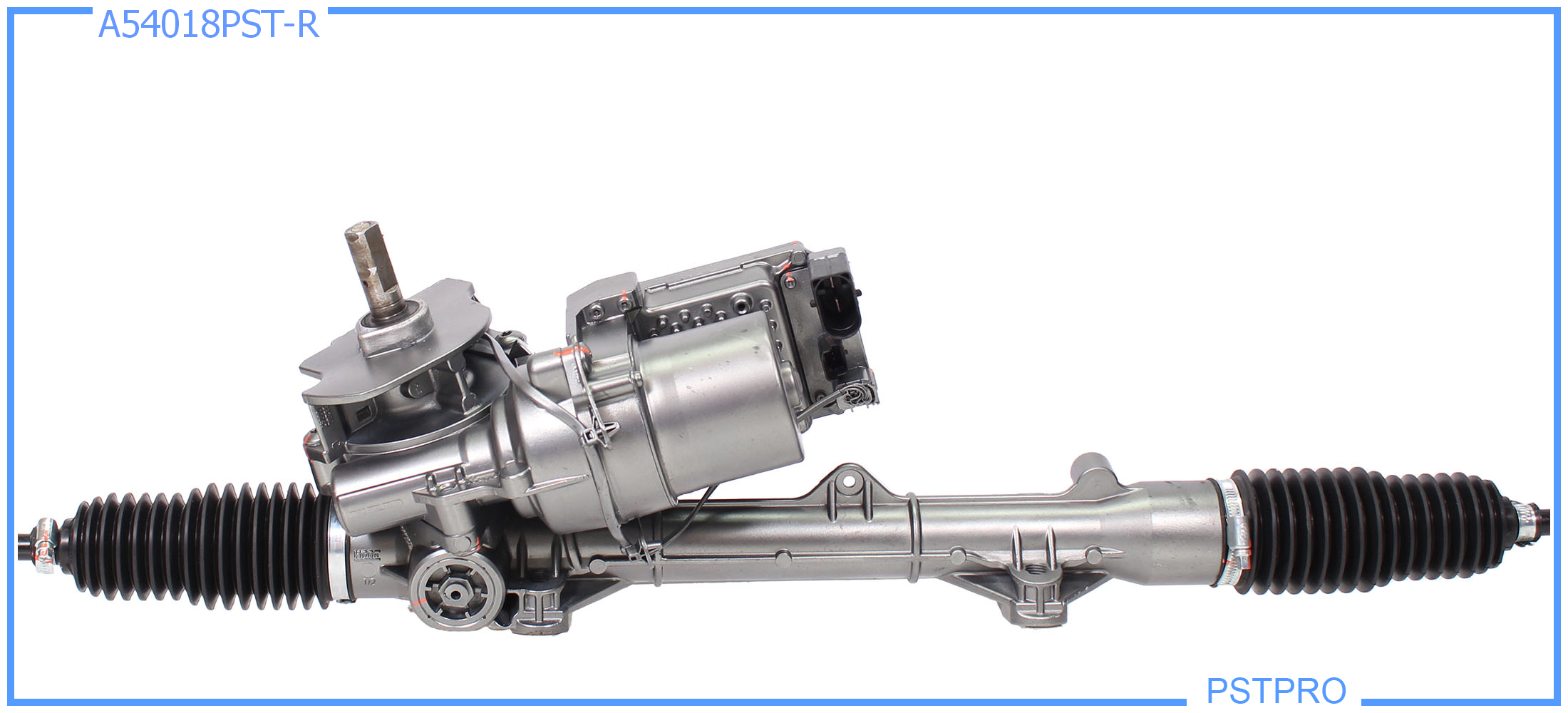 Электрическая рулевая рейка Peugeot 207 2006-07.2009 c ПРЯМОУГОЛЬНЫ разъёмом