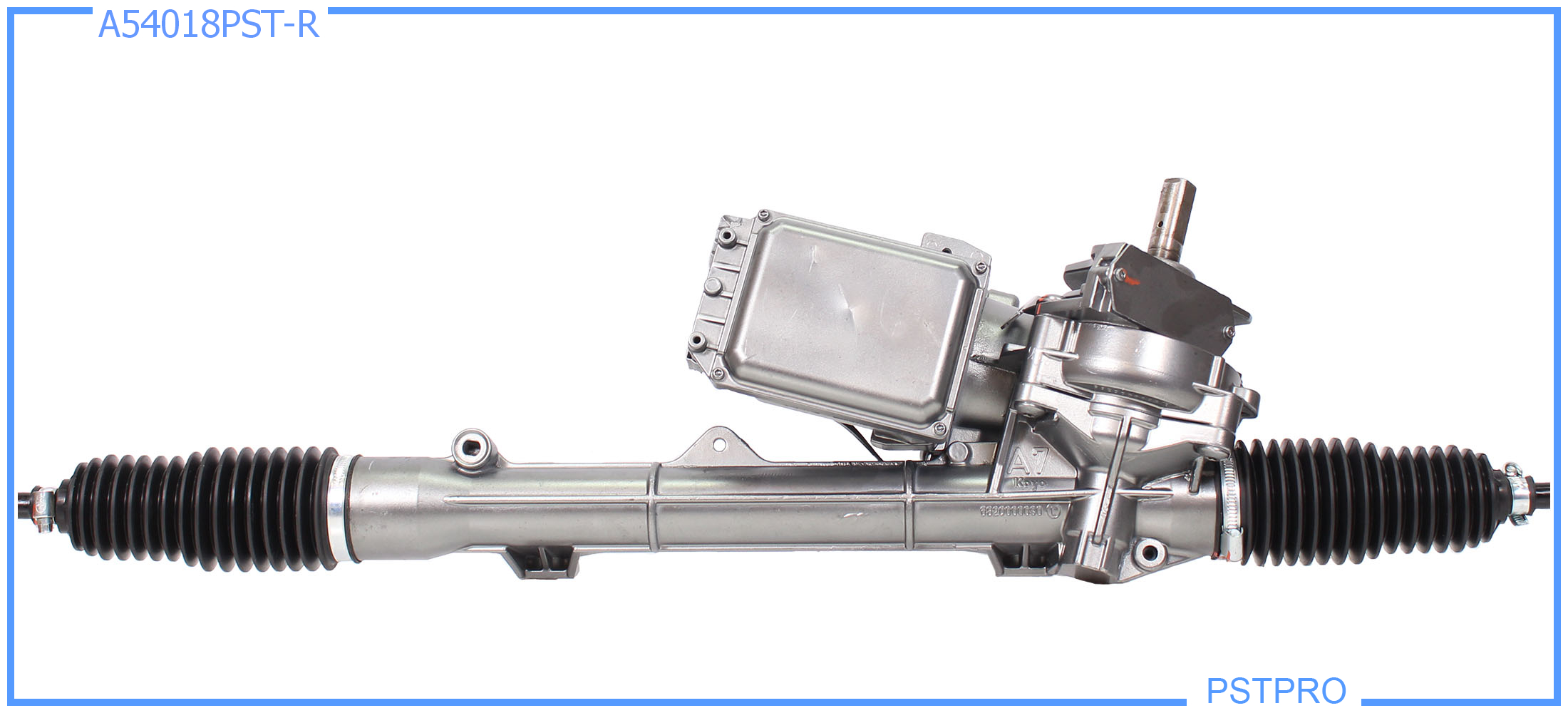 Электрическая рулевая рейка Peugeot 207 2006-07.2009 c ПРЯМОУГОЛЬНЫ разъёмом